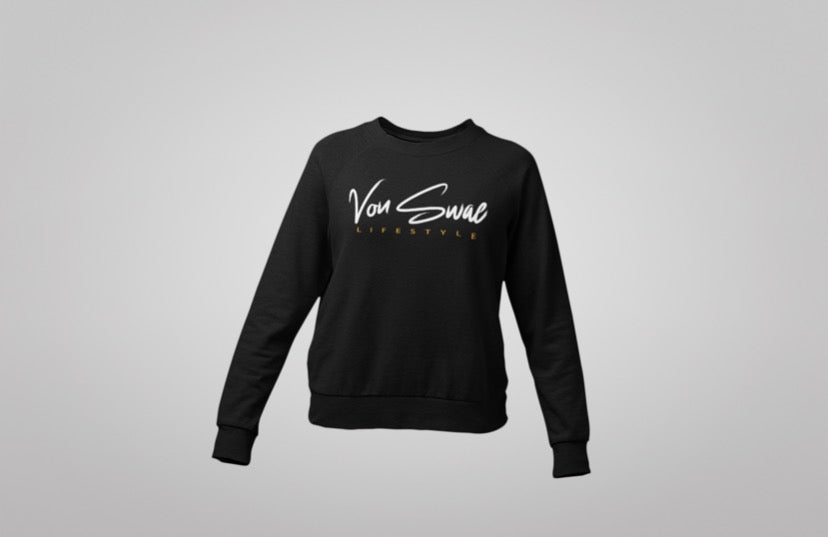 Black/White/Gold Sweatshirt