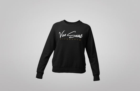 Black/White/Gold Sweatshirt