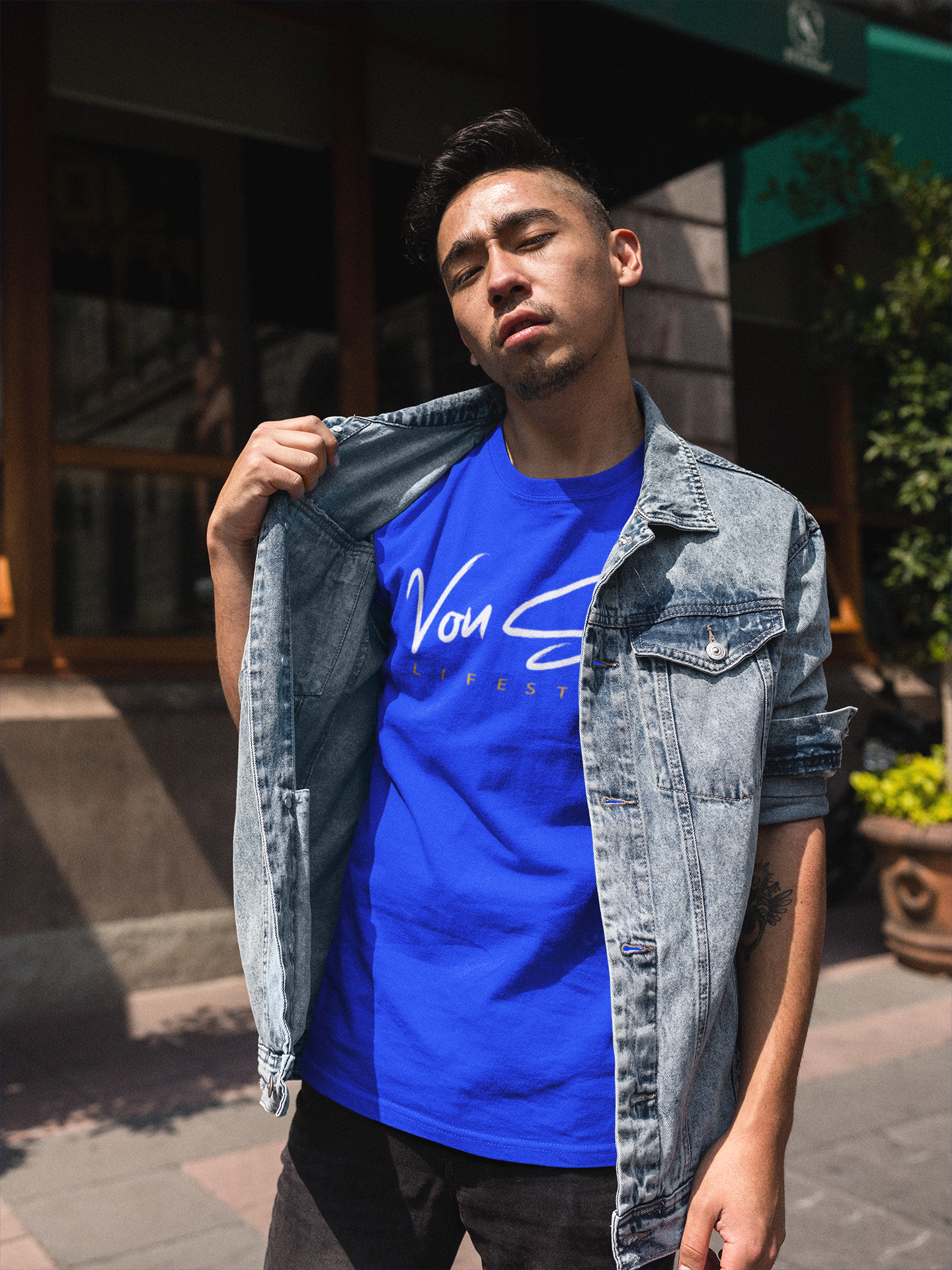 Royal Blue/White/Gold