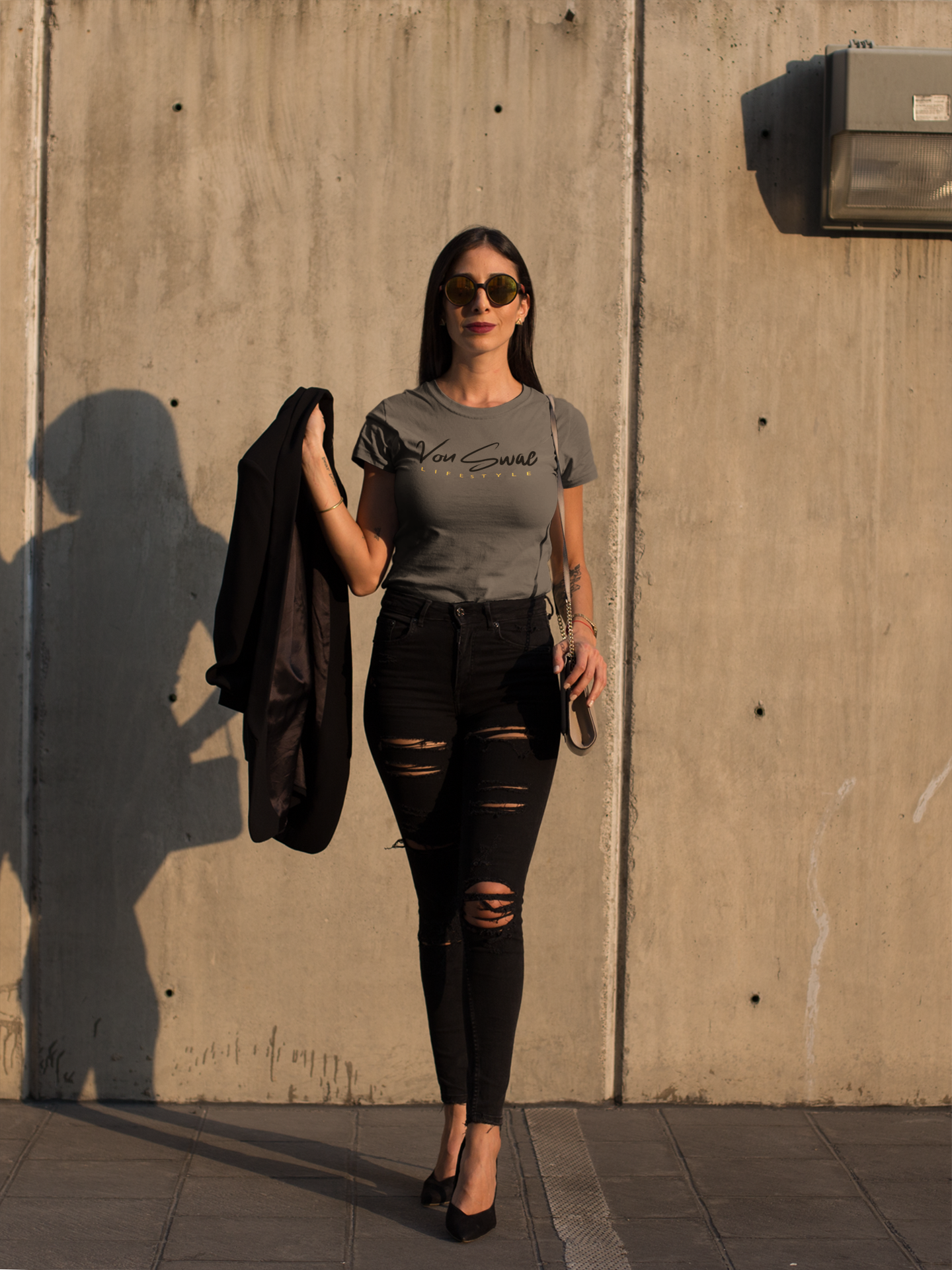 Dark Gray/Black/Gold